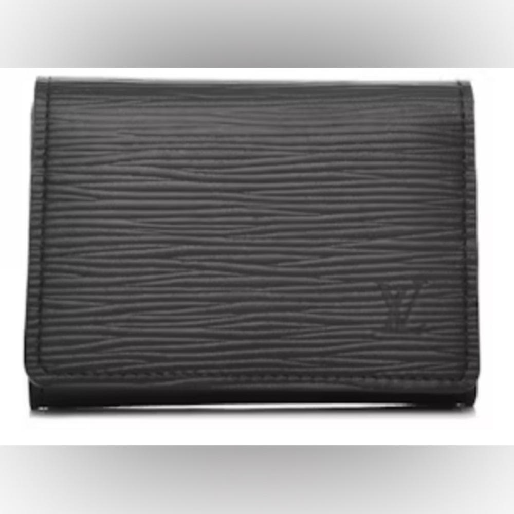Louis Vuitton Enveloppe Carte De Visite Epi Noir
RFID chipped